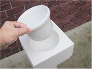 輪鉢と鉢受皿画像